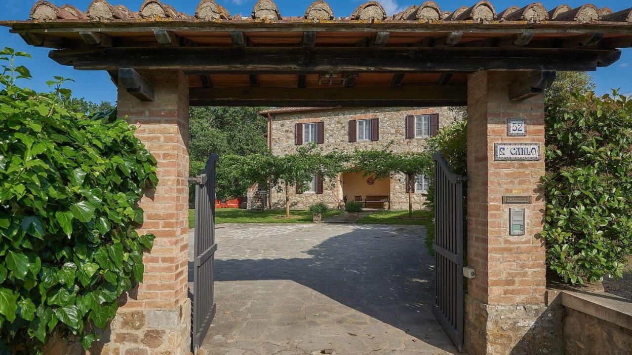Podere San Carlo Siena Ngoại thất bức ảnh